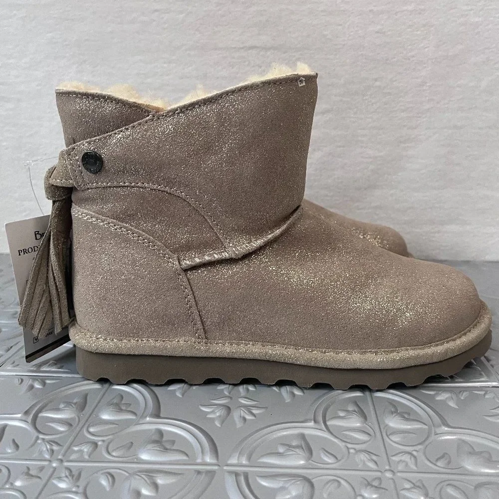 Bearpaw Women's  Winter‎ Boot Natalia Signature Style Winter Brown Size 7